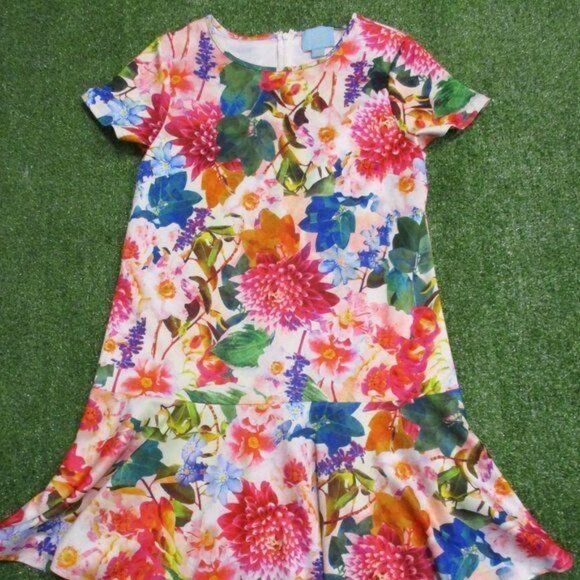 CeCe Cynthia Steffe floral Spring Dress 6 - Picture 5 of 7